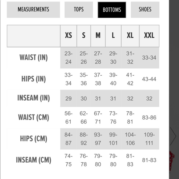 A size small pair of red shorts with rhinestones - Picture 8 of 8